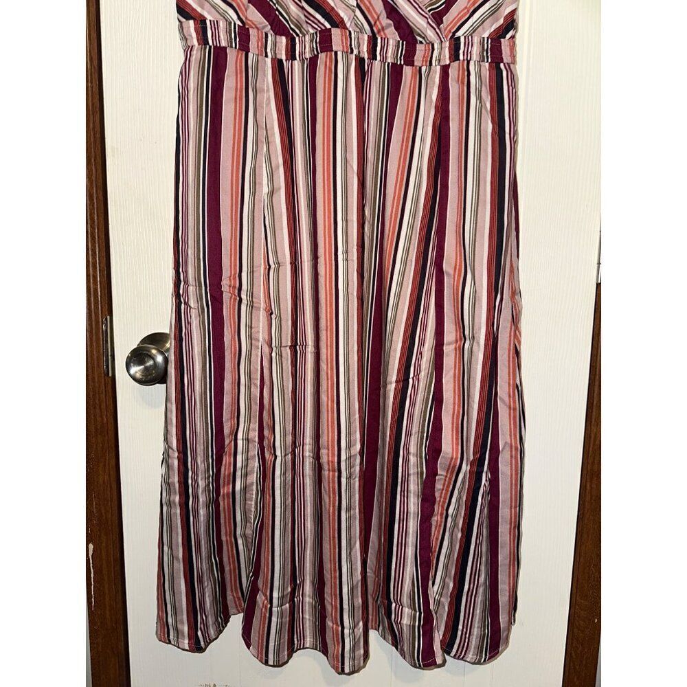NWT Maurice’s stripe mid-length dress Size Medium‎ - Picture 6 of 15